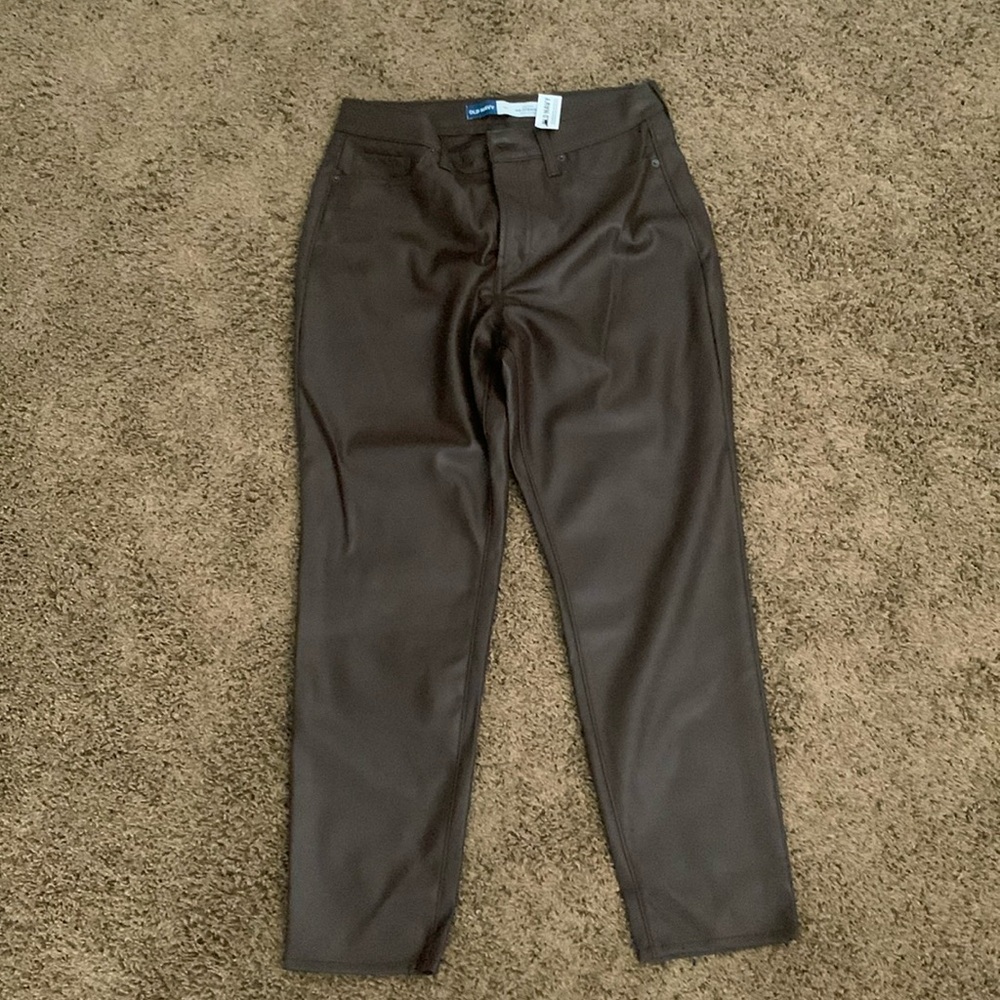 Old Navy faux  leather pants